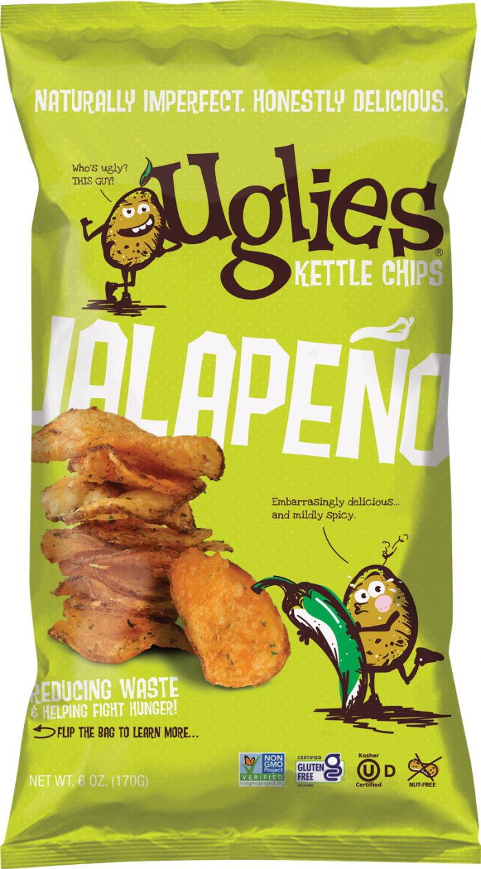 Uglies Jalapeno Chips Bag Front