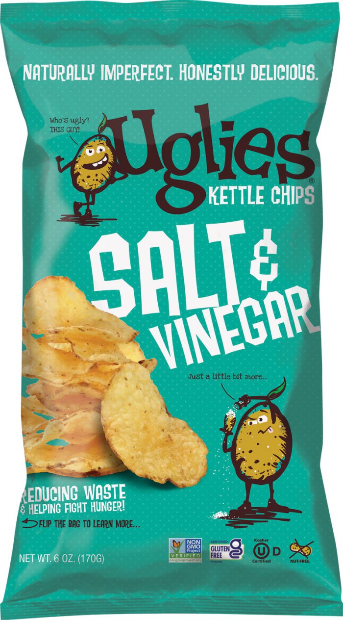 Uglies Salt & Vinegar Chips Bag Front