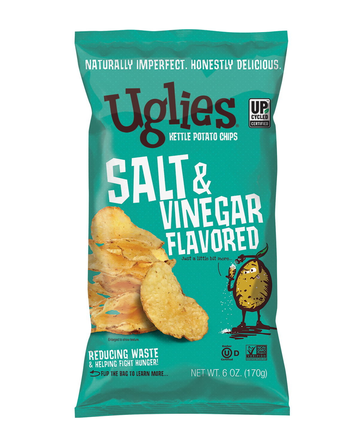 Uglies® Salt & Vinegar Potato Chips - Uglies Snacks