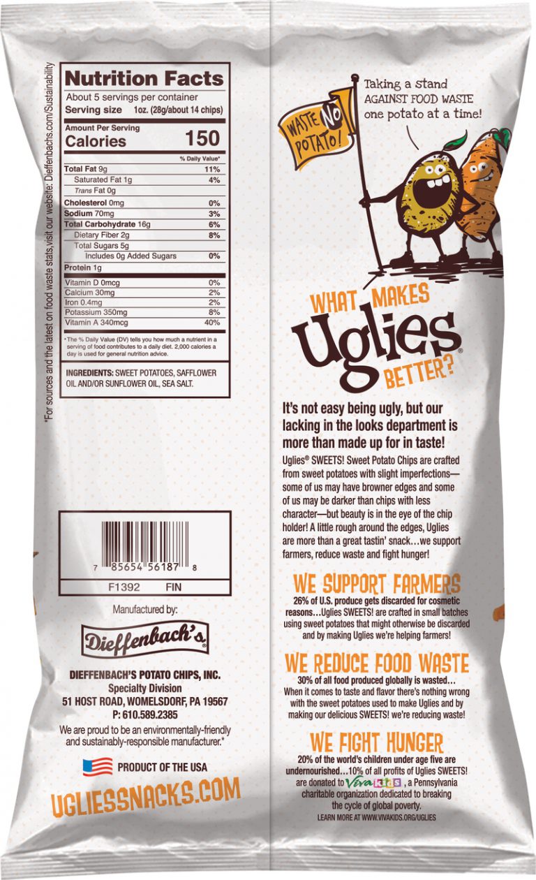 Uglies® Sweets Potato Chips Uglies Snacks