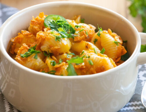 Smokey, Spicy Vegan Mac & Cheezzzzzzz