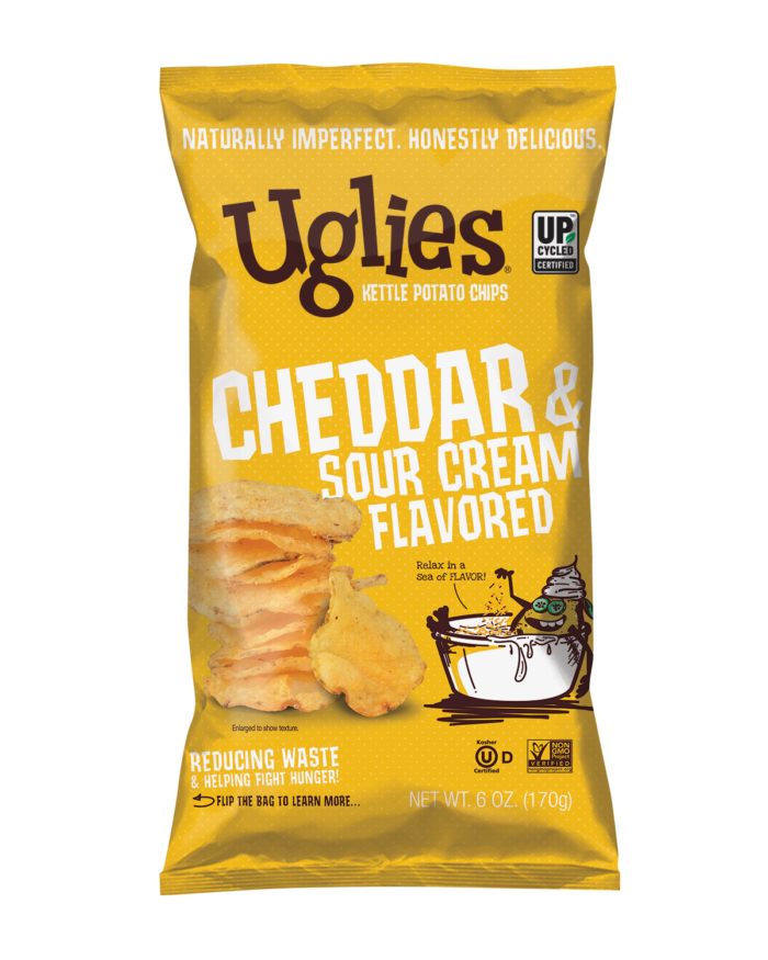 Uglies Cheddar & Sour Cream Kettle Chips