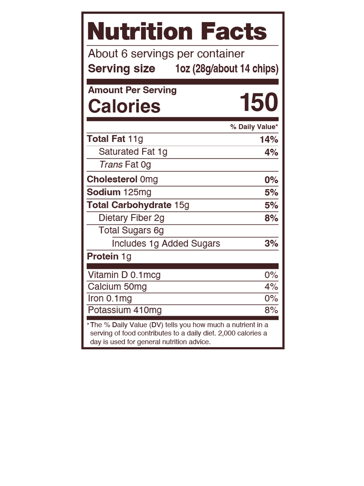 Uglies Hot Honey Sweet Potato Chips Nutrition Information