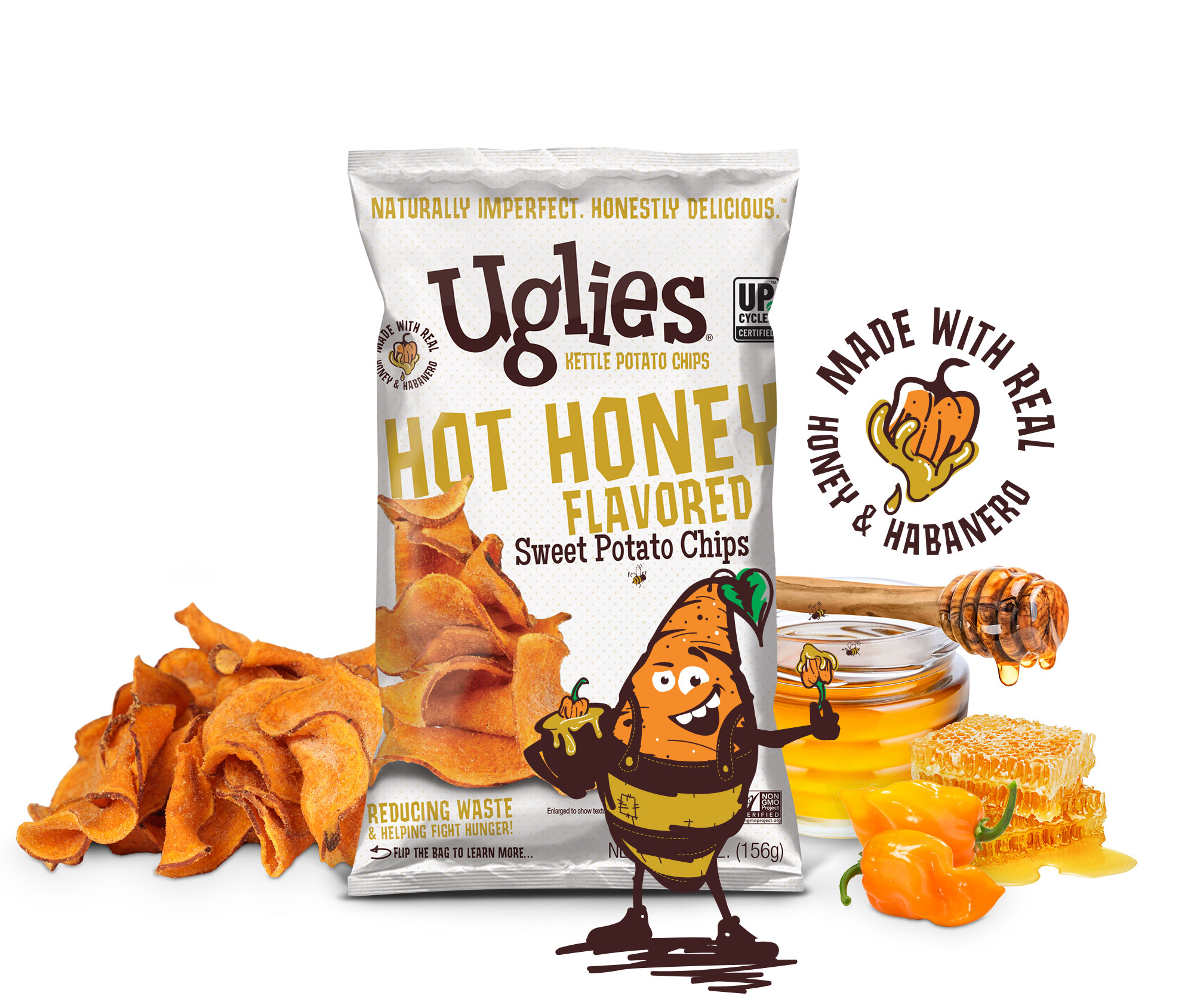 Uglies Hot Honey Sweet Potato Chips
