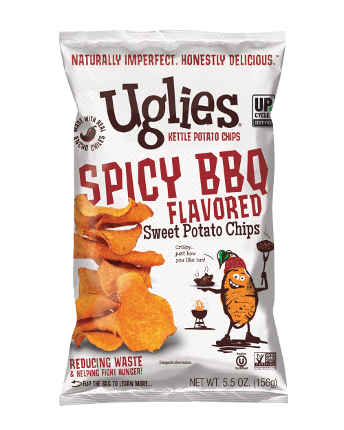 Uglies Spicy BBQ Sweet Potato Chips