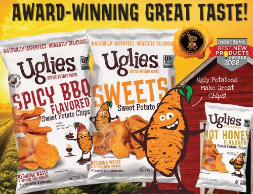 Uglies® Sweet Potato Chips Earn Double Industry Recognition with 2026 Awards for Innovation, Taste and Design